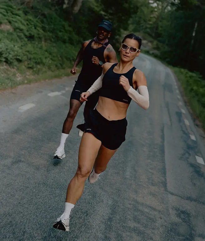 The Running Club — athletes on road